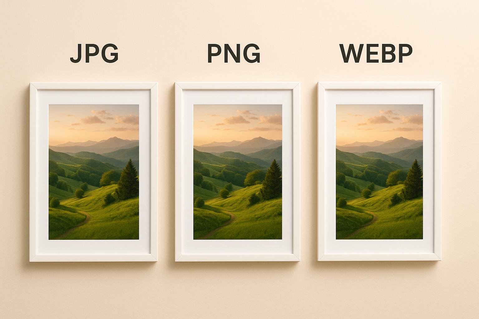 PNG vs JPG vs WebP Which Image Format Should You Use